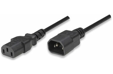 Manhattan kabel napájecí pro monitor - C14M-C13F / 1.8m