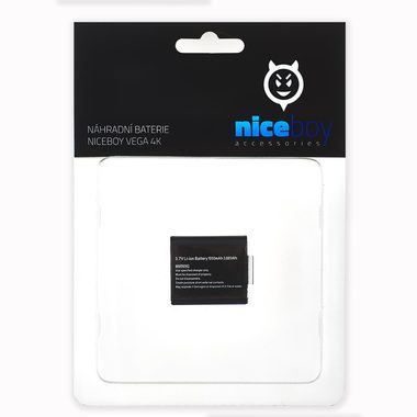 Niceboy Náhradní baterie pro VEGA 4K / 3.7V / 1050mAh