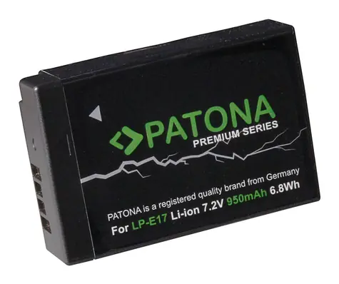 PATONA baterie pro foto Canon LP-E17 950mAh / Li-Ion Premium