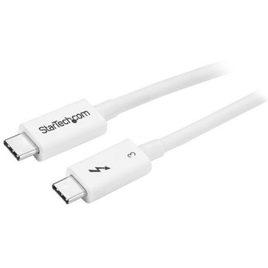 StarTech kabel Thunderbolt 3 0.5m bílá / 40Gbps
