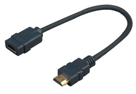 VivoLink Pro HDMI kabel M - F 0.2m / 1920x1080 a 4K 2K / HDCP / CEC