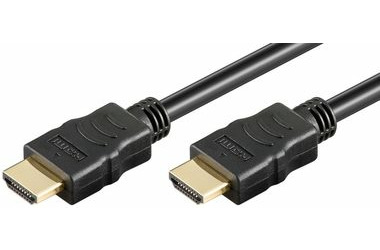 MicroConnect HDMI 2.0 kabel 3m / High Speed + Ethernet / M-M / 4Kx2K@60MHz / HDCP2.2 / zlacené kontakty / černá