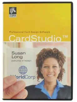 ZEBRA Card Studio 2.0 - Standard / aplikace pro potisk karet