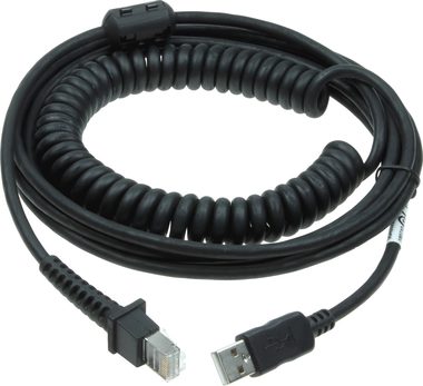 Datalogic kroucený kabel USB A 5m