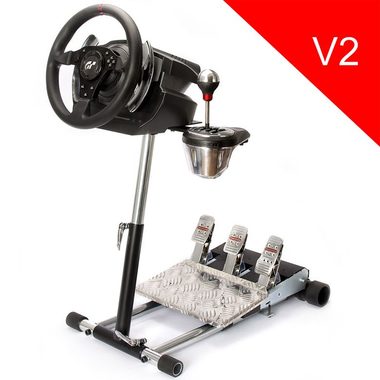 Wheel Stand Pro DELUXE V2 stojan na volant a pedály pro Thrustmaster TS-PC & T-GT & TS-XW & T150 Pro