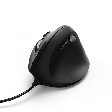 Hama EMC-500 vertikální ergonomická myš černá / optická / 6 tlačítek  