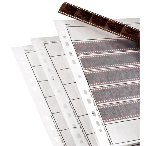 Hama obal na negativ 24x36 mm 100ks / pergamen matný / 260x310 mm