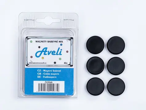 AVELI Set magnetů černá