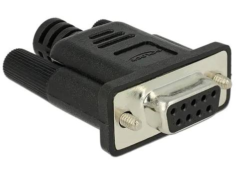 Delock Adapter RS-232 DB9 samice Loopback