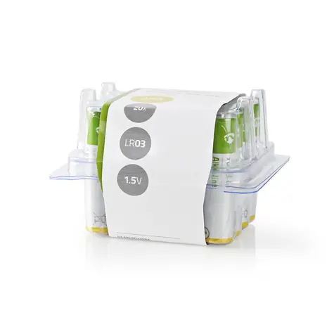 NEDIS BAAKLR0320BX - Alkalická Baterie AAA / 1.5 V / 20 kusů / Box