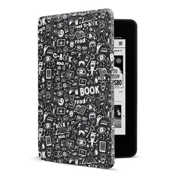 CONNECT IT DOODLE Pouzdro pro Amazon NEW Kindle Paperwhite 4 (2018) černá