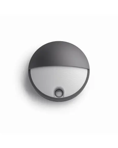 Philips Capricorn IR LED 6W antracit / venkovní svítidlo / 600 lm / 2700K / IP44