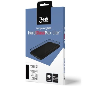 3mk HardGlass Max Lite Tvrzené sklo pro Apple iPhone XS Max černá