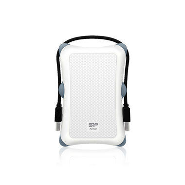 Silicon Power Armor A30 Externí box na SATA HDD 2.5" bílá / USB 3.0 / Anti-Shock