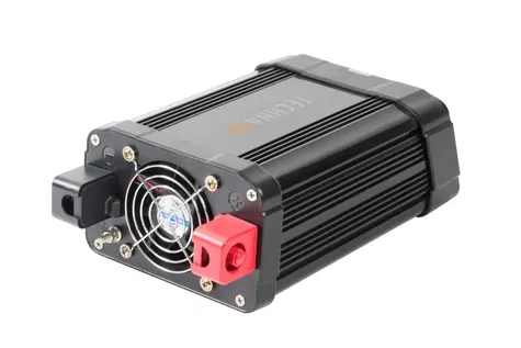 Technaxx TE16 měnič napětí / vstup 12V DC / výstup 230V AC / 1200W / 2xUSB / 2 zásuvky