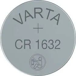 Varta Knoflíková baterie CR1632 / 3.0V / 140 mAh / lithium / 1 ks / v blistru 