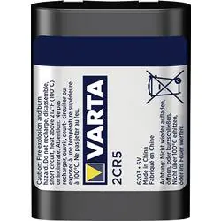 Varta Photo Baterie 2CR5 / 6.0V / 1400 mAh / lithiová / 1 ks / v blistru
