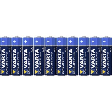 Varta High Energy Baterie AA / 1.5V / alkalická / 10 ks / v blistru 