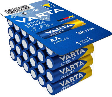 Varta Longlife High Energy Baterie AA 24 ks / 1.5V / alkalická / v boxu