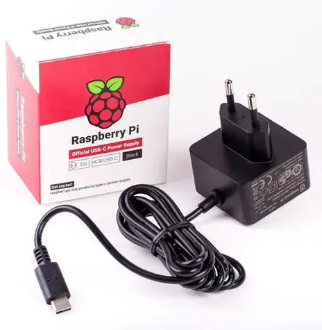 Raspberry Pi napájecí adaptér 3A pro Rpi 4 / černá / RB-Netzteil4-B