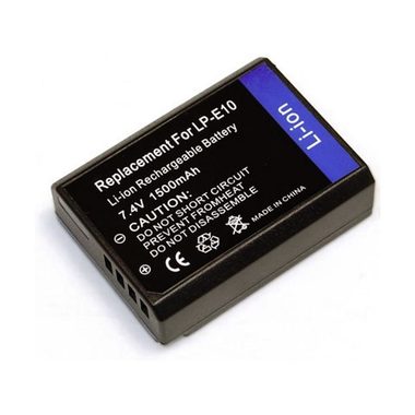 TRX baterie pro Canon 1500 mAh (LP-E10) / pro EOS 1100D / EOS Kiss X50 / Rebel T3 / neoriginální