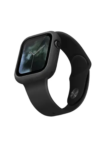 Uniq Lino pouzdro pro Apple Watch (44mm) - Ash černá
