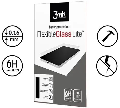 3mk FlexibleGlass Lite Hybridní sklo pro Huawei P30 Lite