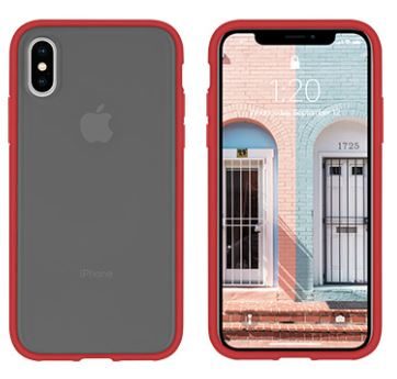 Mercury PEACH GARDEN BUMPER pouzdro pro Apple iPhone 11 PRO MAX černo-červená