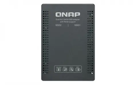 QNAP QDA-A2MAR adaptér / 2x M.2 SSD SATA sloty v 2.5" SATA rámečku