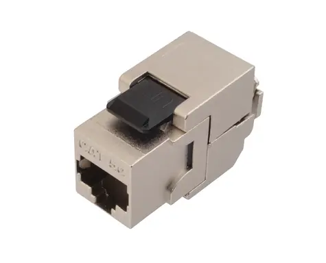 Solarix samořezný keystone CAT5E STP / konektor RJ45 / stíněný