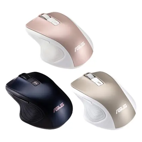 ASUS MW202 zlatá / bezdrátová optická myš / 4000dpi / RF 2.4GHz