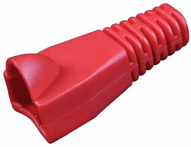 Solarix ochrana RJ45 snag proof červená