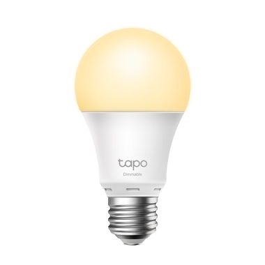TP-Link Tapo L510E SMART LED žárovka E27 / 230V / 8.7W / 2700K / 806 lm / Wi-Fi / stmívatelná