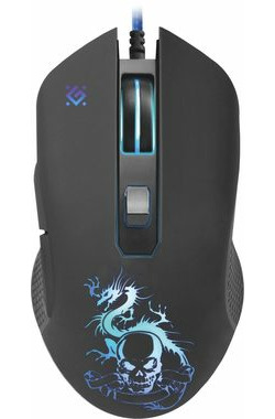 Defender Sky Dragon GM-090L / herní optická / 3200 DPI / 5 tl. / 1 kolečko / USB / 1.5m