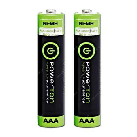Powerton nabíjecí Baterie Ni-MH AAA 900mAh  / 1.2V