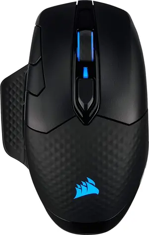 Corsair Dark Core RGB Pro Wireless černá / Bezdrátová optická myš / 18000 DPI / 8 tlačítek / RGB / Bluetooth / USB
