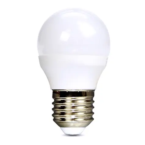Solight WZ412 LED žárovka miniglobe 6W / E27 / 3000K / 510lm