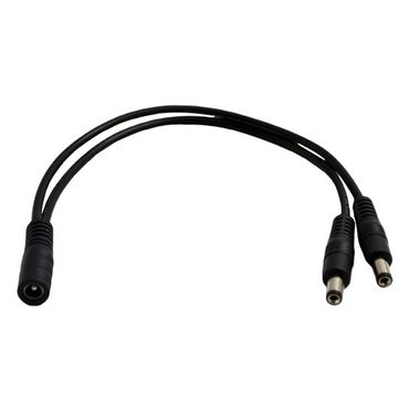 Solight WM77 napájecí konektor pro LED pásy / 5.5mm / rozbočka / 1x zdířka - 2x konektor,