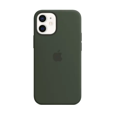 Apple silikonový kryt s MagSafe pro iPhone 12 mini zelená