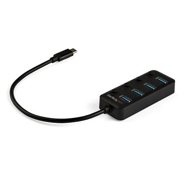 StarTech USB-A Hub 4 porty černá / 4x USB-A / 5 Gbs