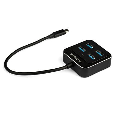 StarTech USB-A Hub 4 porty černá / 4x USB-A / 10 Gbs 