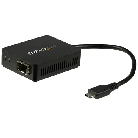 StarTech USB-C na Fiber Optic Converter / 1000Mbps / SFP Slot