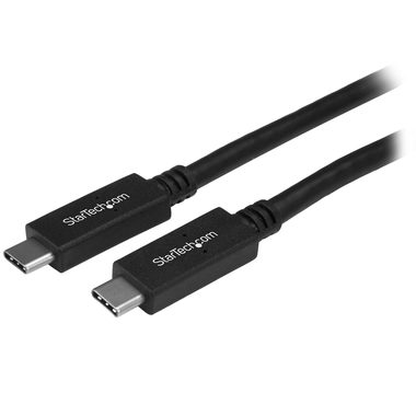StarTech kabel USB-C černá / 2x USB-C / M-M / 5Gbs / Thunderbolt 3 / 1m
