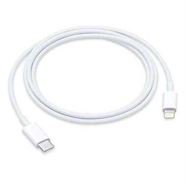 Apple originální datový kabel USB-C na Lightning (1m) / 1x USB-C (M) / 1x Lightning (M) / bílá