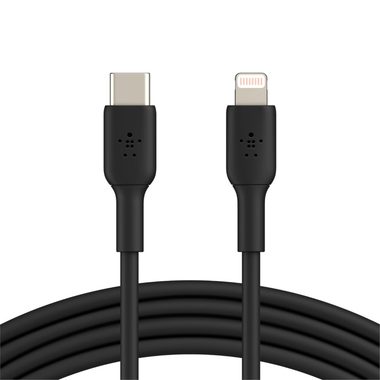 Belkin Charge USB-C na Lightning 1m černá / MFI certifikace
