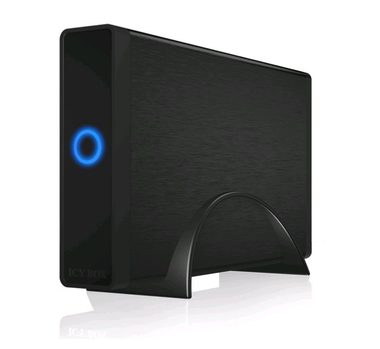 Icy Box IB-377-C31 černá / externí case pro 3.5" disk SATA III / USB-C