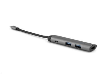 Verbatim 49140 USB-C dokovací stanice / 2x USB-A 3.0 / 1x USB-C 3.1 / 1x HDMI (4K@30Hz)