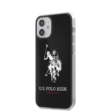 U.S. Polo PC & TPU Big Horse Kryt pro Apple iPhone 12 mini černá