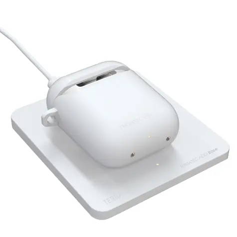 TERRATEC ADD Base bílá / bezdrátová nabíječka pro Apple AirPods / 5V / 1.5A