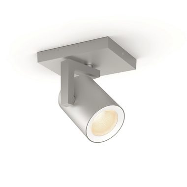 Philips Hue Argenta LED 1x5.5W chrom / LED bodové svítidlo / 350lm / 2000-6500 K RGB / IP20